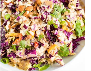 an image of a salad bowl with colorful cabbage