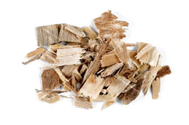 a pile of murillo bark on a white background