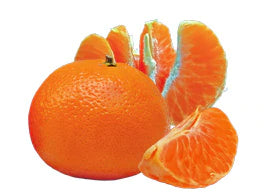 an image of tangerines on a white background
