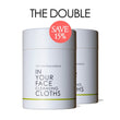 2 containers of the CLEANSING CLOTHS