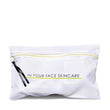 IN YOUR FACE MAKEUP BAG on white background.