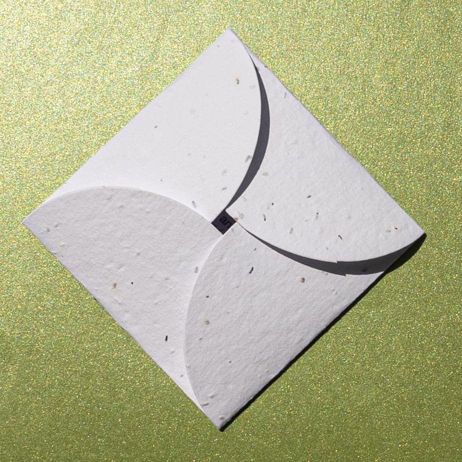 GIFT CARD HOLDER on shimmery background