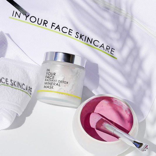 RADIANT DETOX SET on a pretty background.
