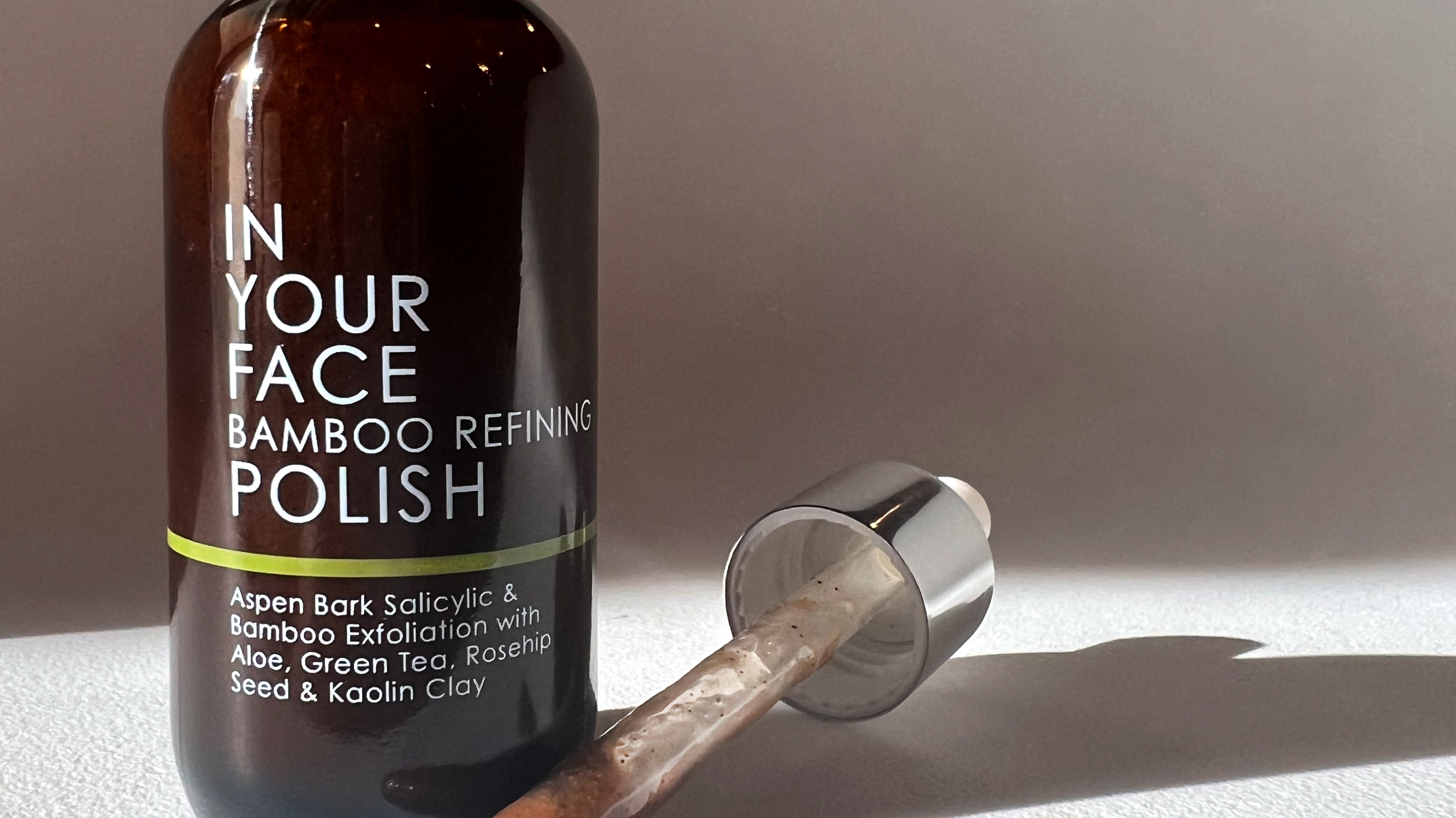 Step-by-Step Skincare Routine #3: EXFOLIATE, an image of the BAMBOO REFINING POLISH