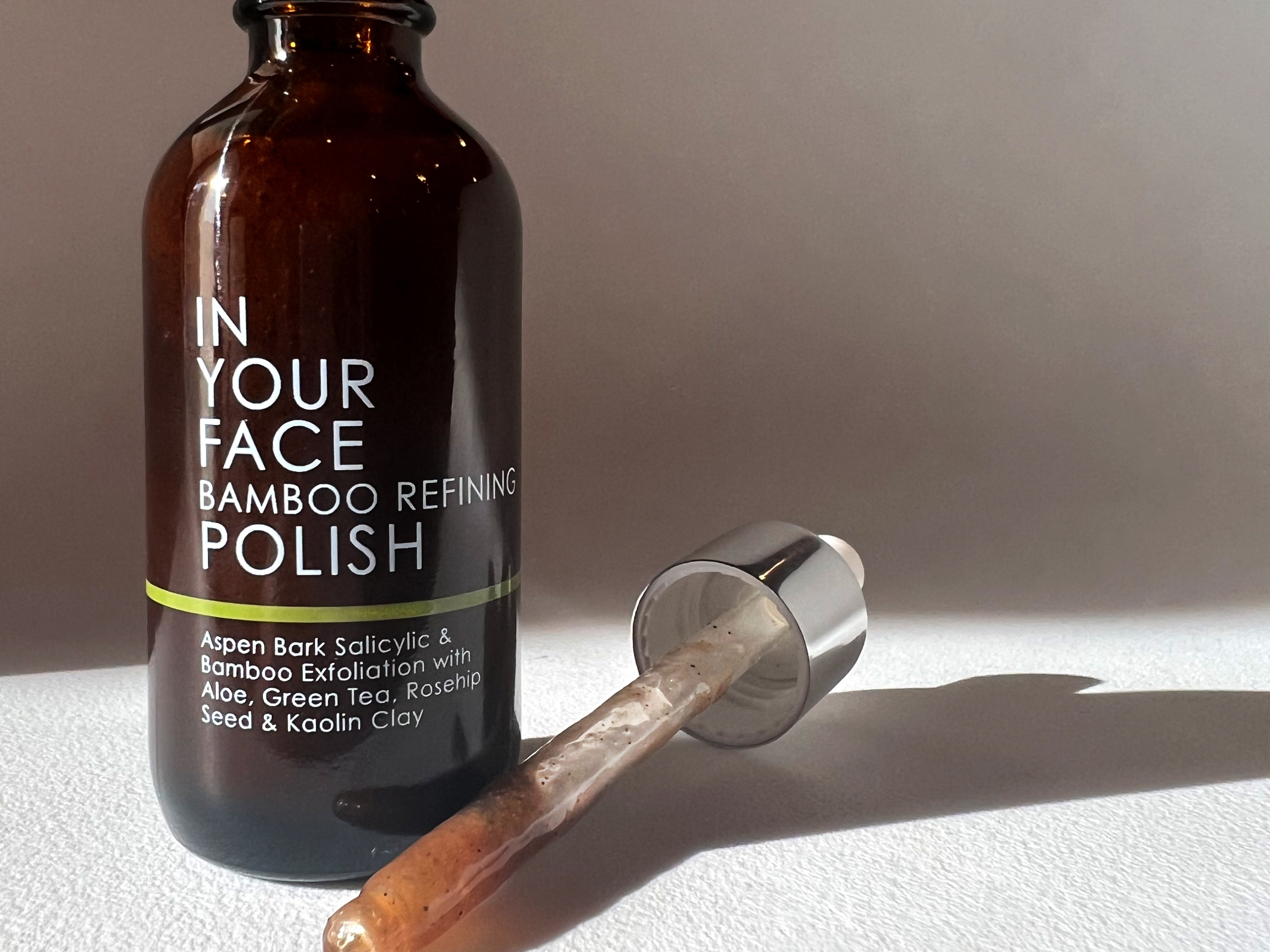 Step-by-Step Skincare Routine #3: EXFOLIATE, an image of the BAMBOO REFINING POLISH