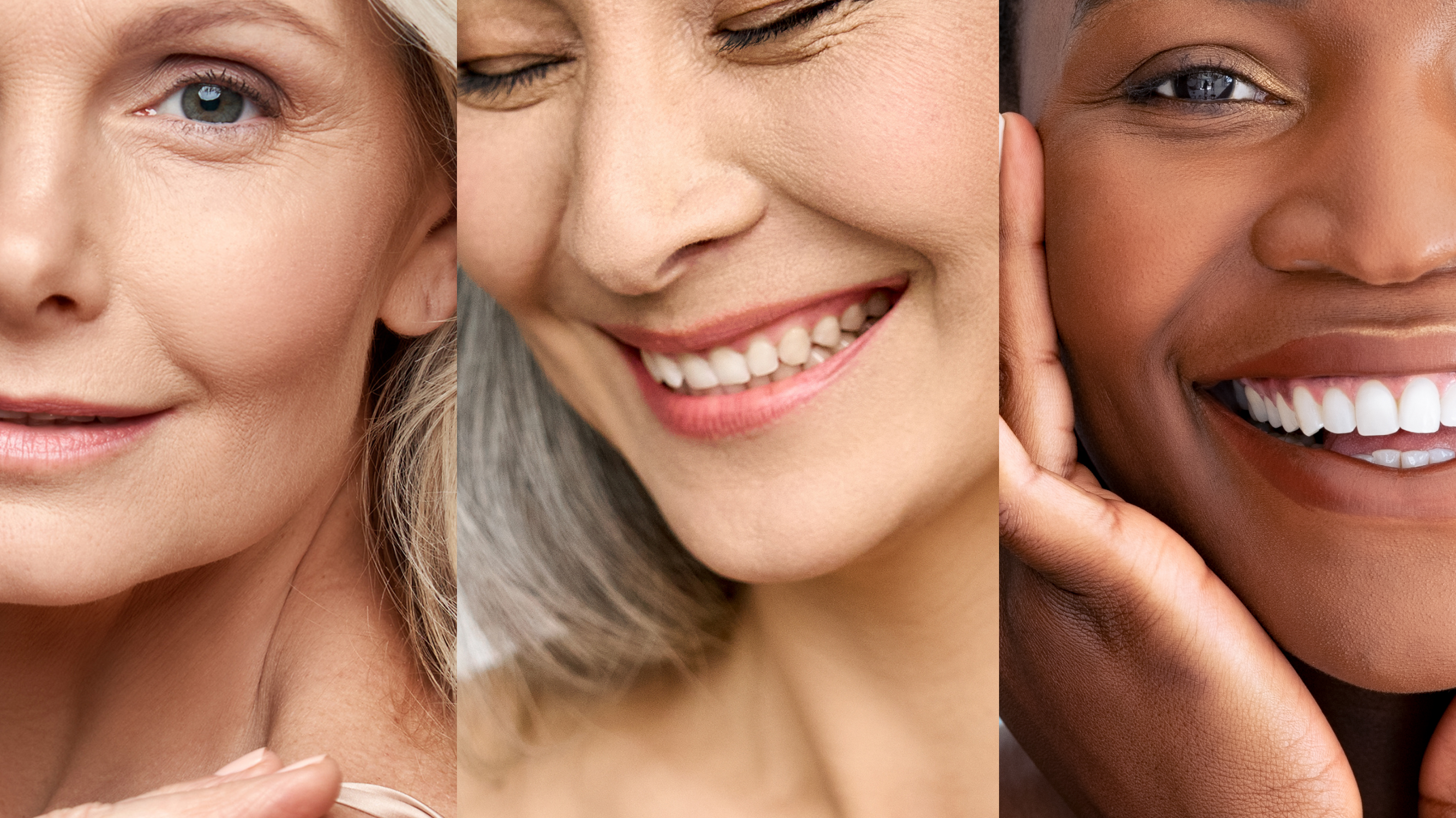 3 women, caucasian, asian and black