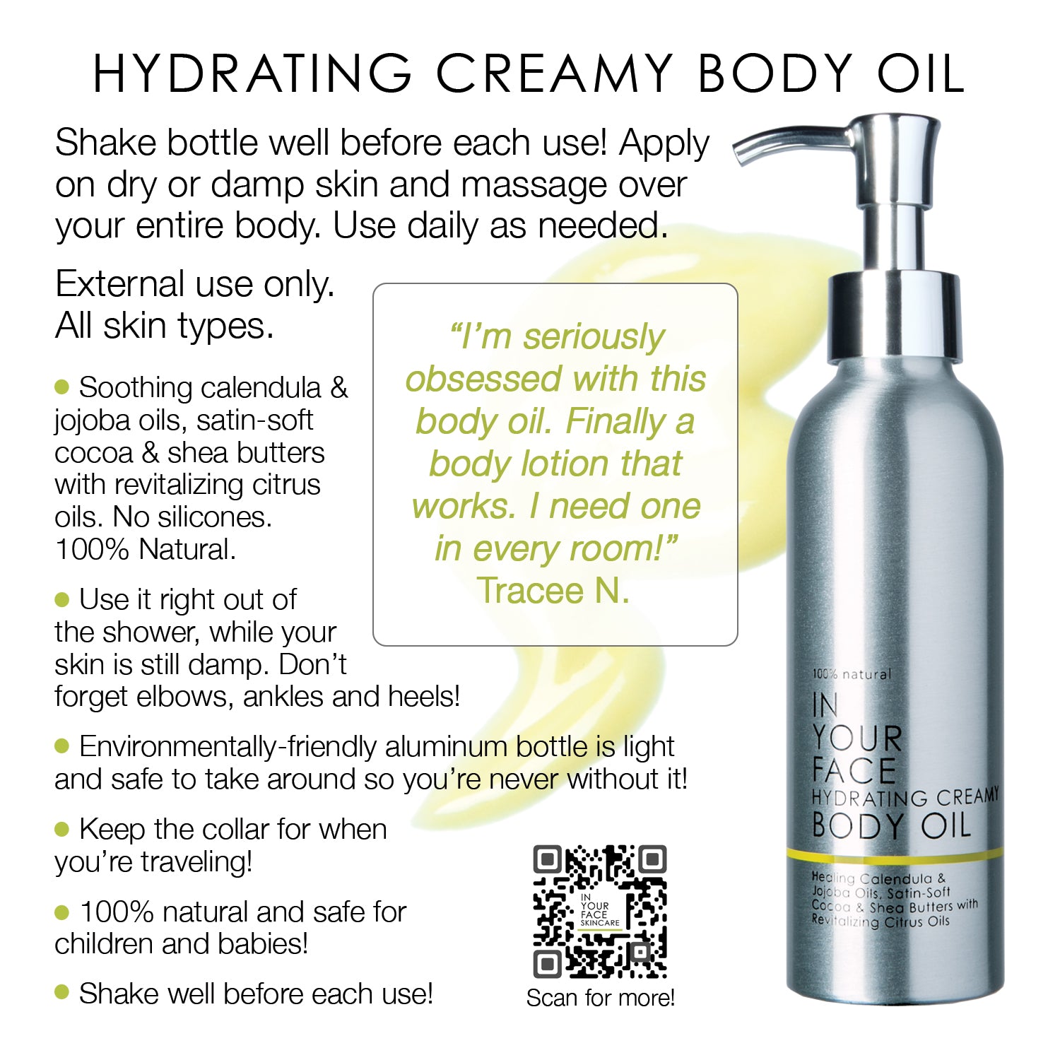 HYDRATING CREAMY BODY OIL