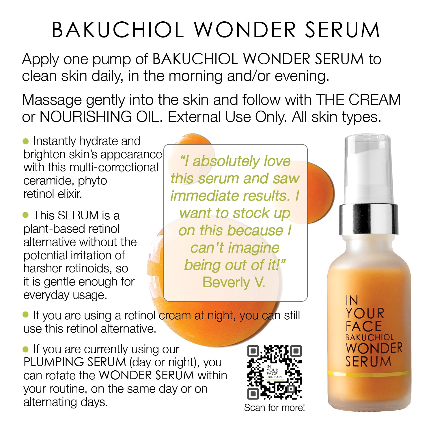 BAKUCHIOL WONDER SERUM