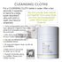 How To Guide - CLEANSING CLOTHS page