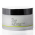 A jar of IN YOUR FACE 5X RESURFACING PEEL PADS, featuring a frosted white container, a glossy black lid, and a thin lime green accent line on the front label.