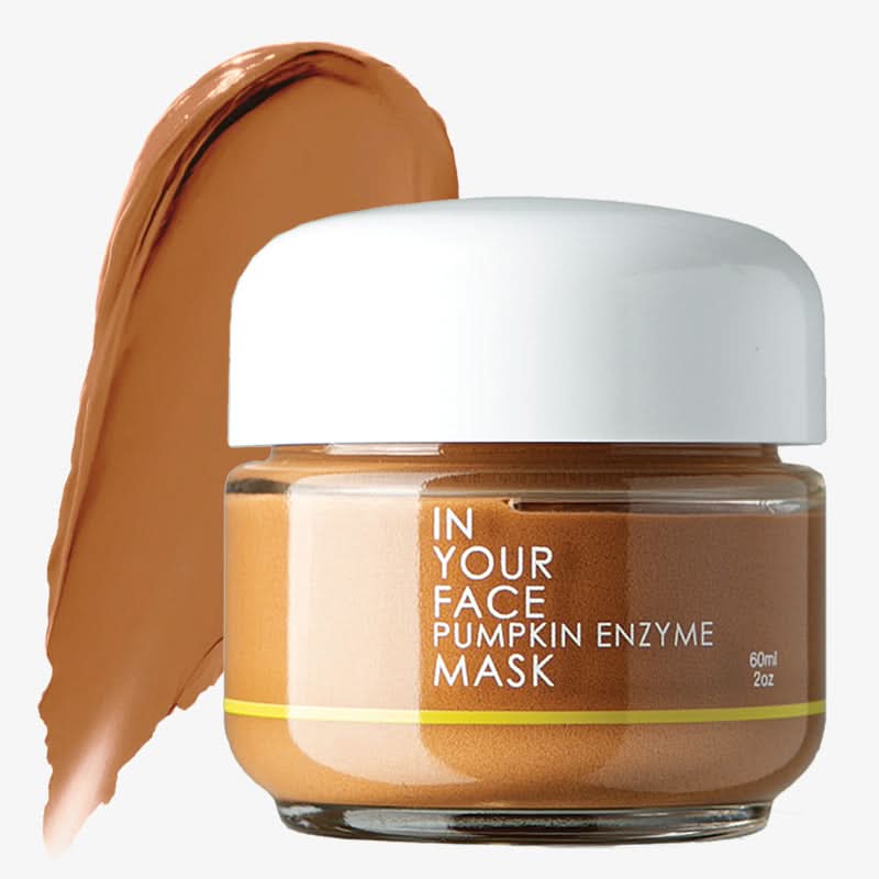 PUMPKIN ENZYME MASK with smear