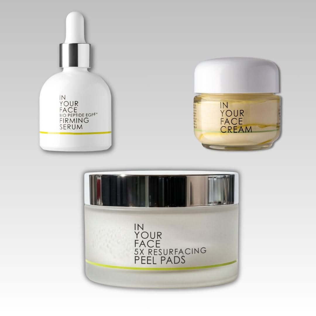 CRISTINA'S BUNDLE (PEEL PADS, CREAM, PEPTIDE)