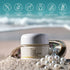 MARINE PEARL CREAM in shell with pearls, 6 trust badges