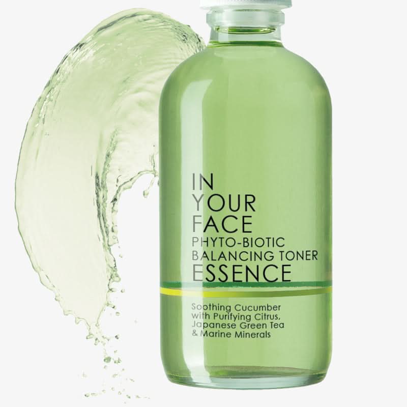 PHYTO-BIOTIC BALANCING TONER ESSENCE with droplets - product image