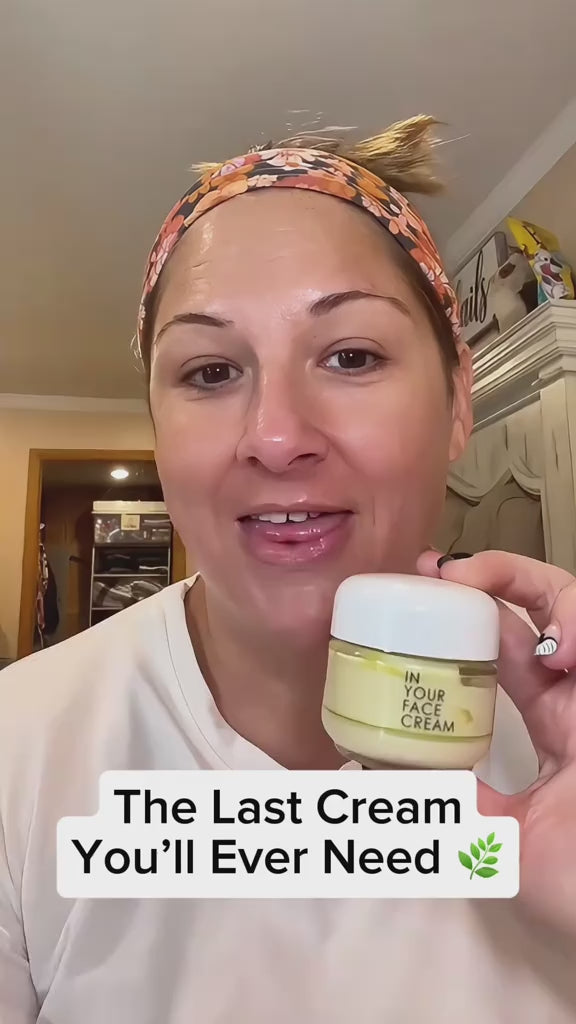 Video of woman testimonial of THE CREAM