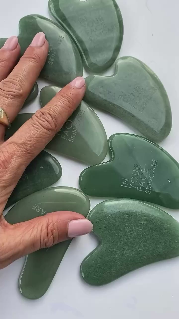 Video of ASMR with the GUA SHA STONE