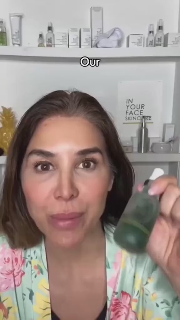 Denice talks about benefits of BLUE TANSY HYDRATING FACE MIST