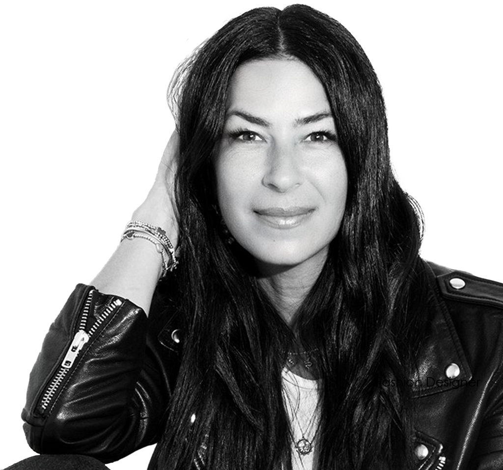 fashion designer Rebecca Minkoff on transparent background