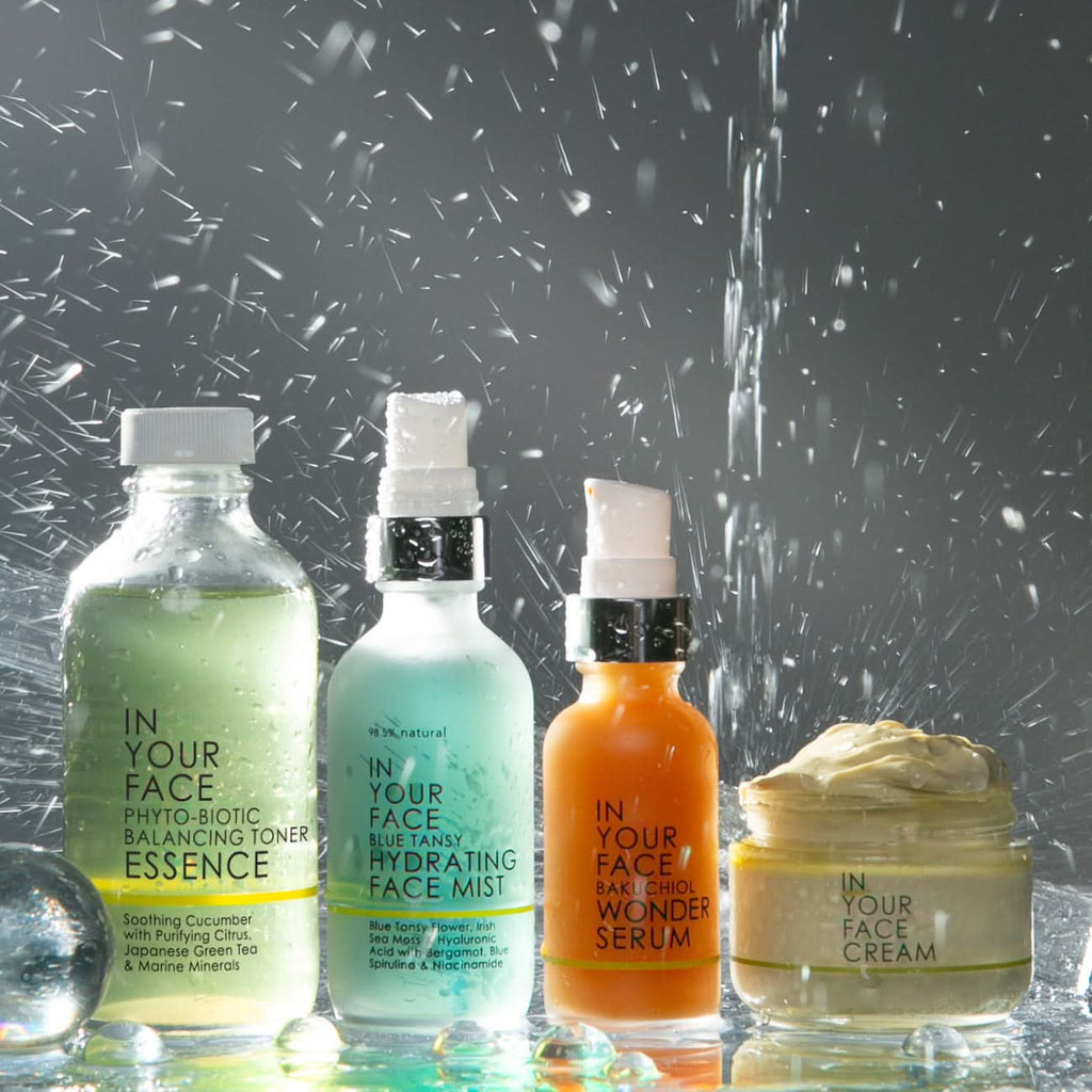SKIN FLOODING SET with water pouring and splashing
