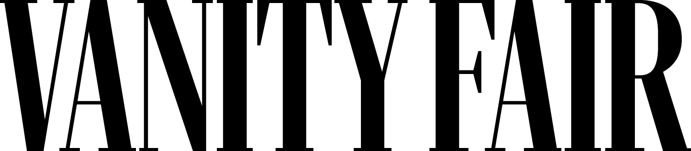Vanity Fair logo in black text on a white background